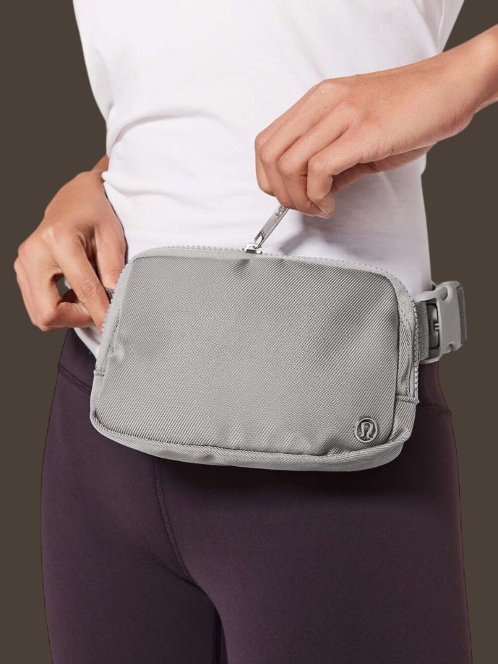 Lululemon Belt Bag Gray Small